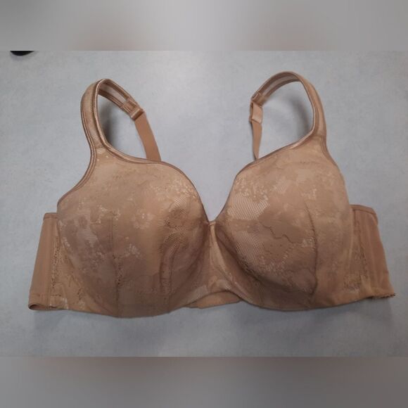 Cacique Lane Bryant Size 46D Lace Balconette Bra - Picture 1 of 4